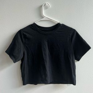 Black Abercrombie and Fitch crop top, NWOT